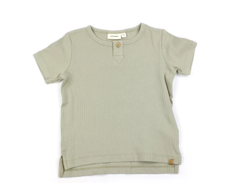 Lil Atelier moss gray top